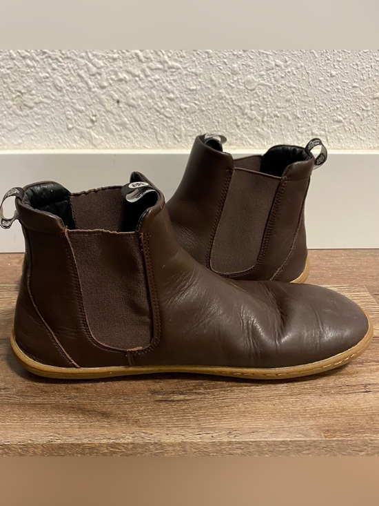 Paper crane Brown Leather Chelsea Boots size 42